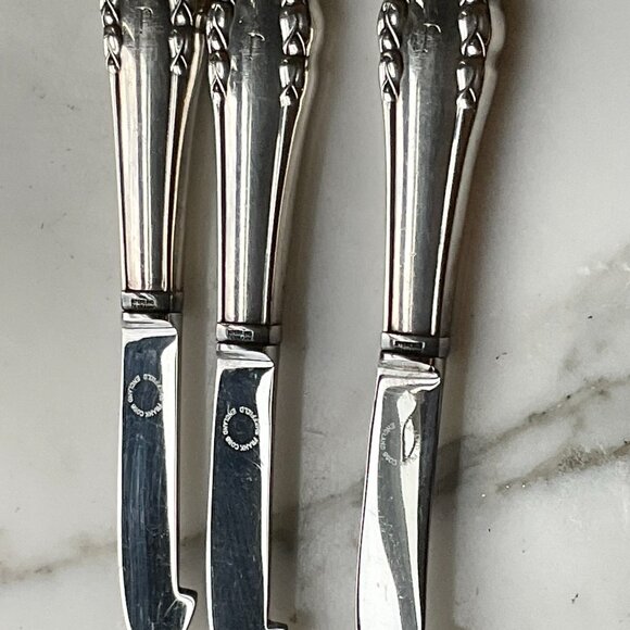 Georg Jensen Frank Cobb Sterling Silver Knives marked
